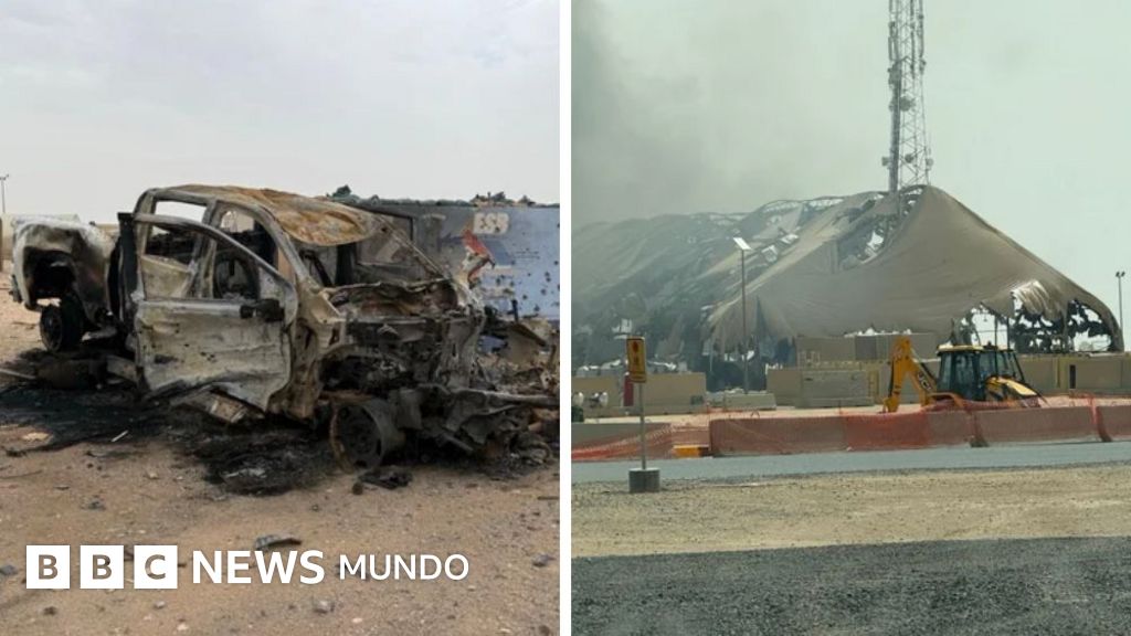 Imágenes revelan daños masivos en bases militares de EE. UU. tras ataques de Irán