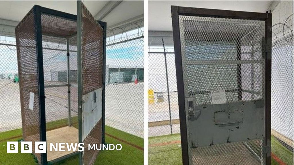 Informe revela condiciones inhumanas y uso de jaulas en centro de detención de Florida