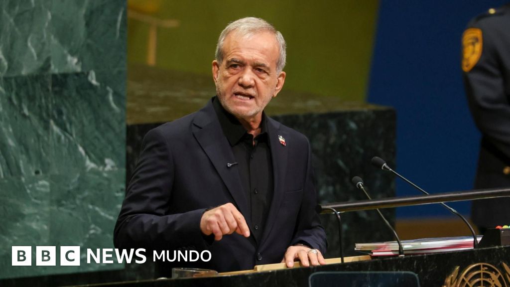 Presidente de Irán desafía a Trump ante la ONU: 'Nunca nos arrodillaremos'