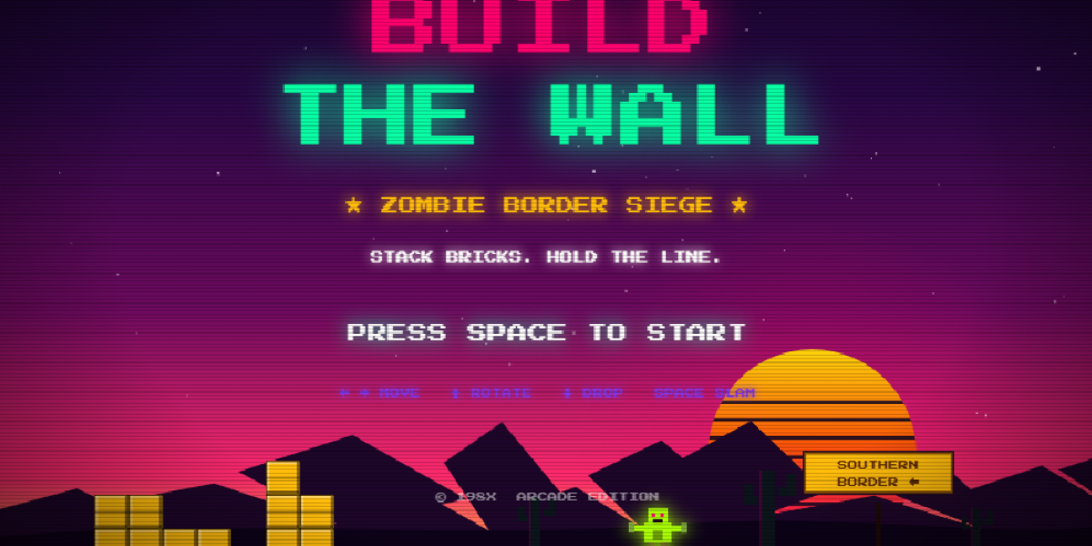 Tetris desmiente autorización a la Casa Blanca por uso de su imagen en videojuego sobre el muro