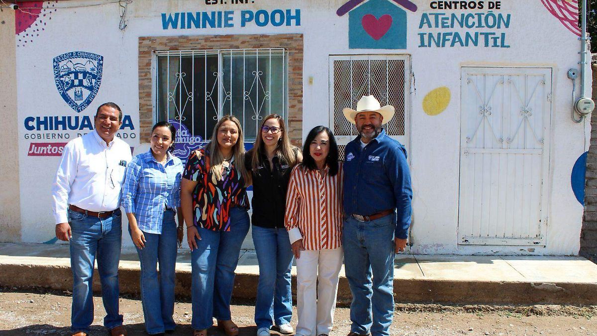 Autoridades supervisan estancias infantiles en la región sur de Chihuahua
