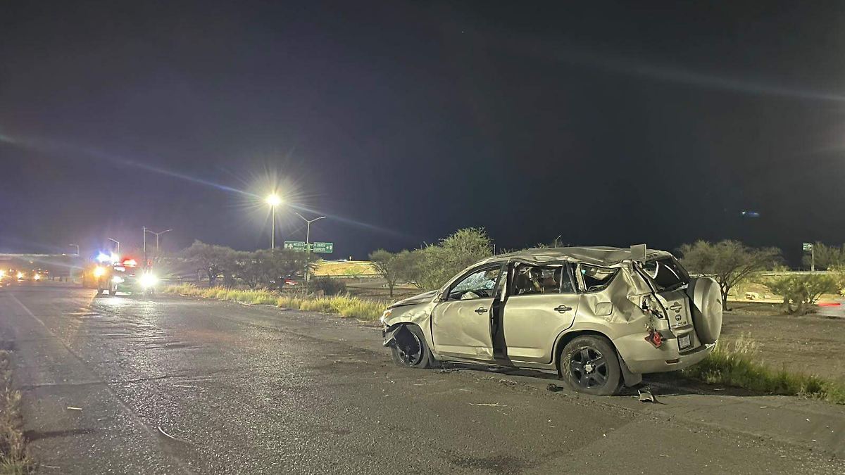 Accidente vial provoca daños materiales en la zona de El Toledano