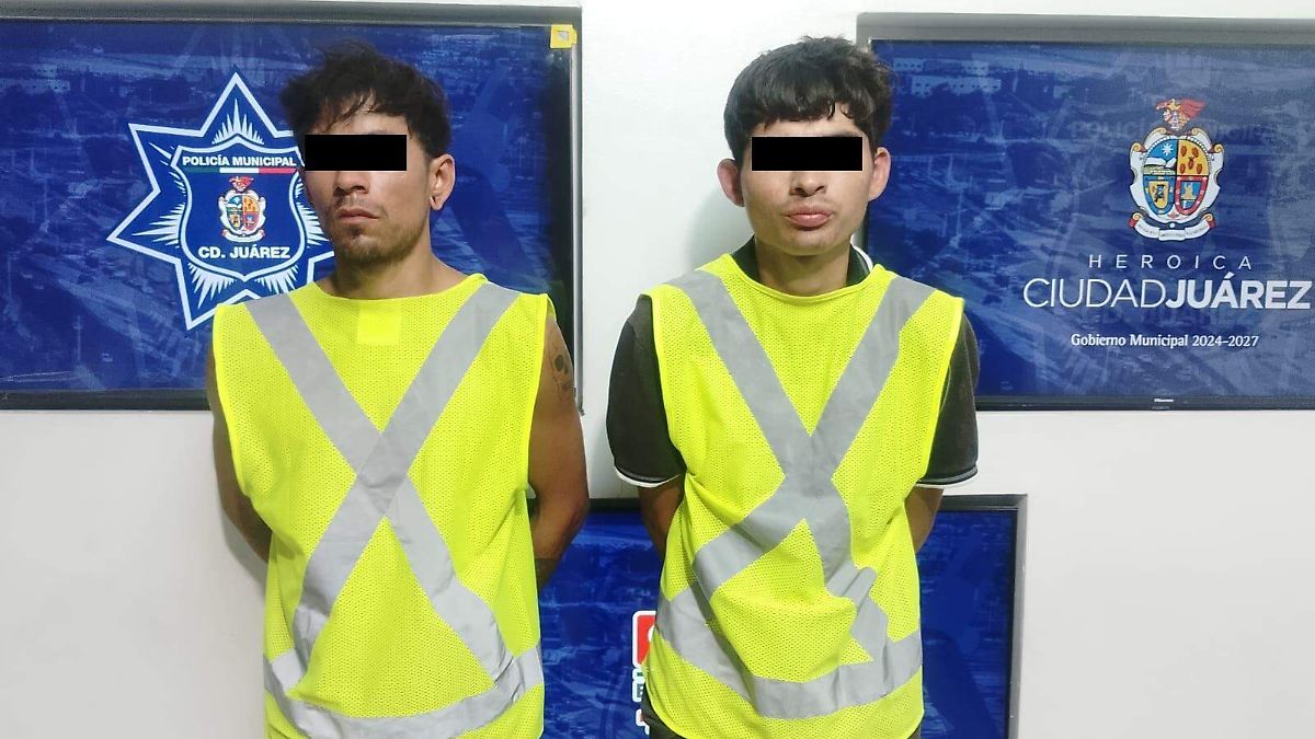 Capturan a dos hombres por invadir propiedad asegurada en Ciudad Juárez