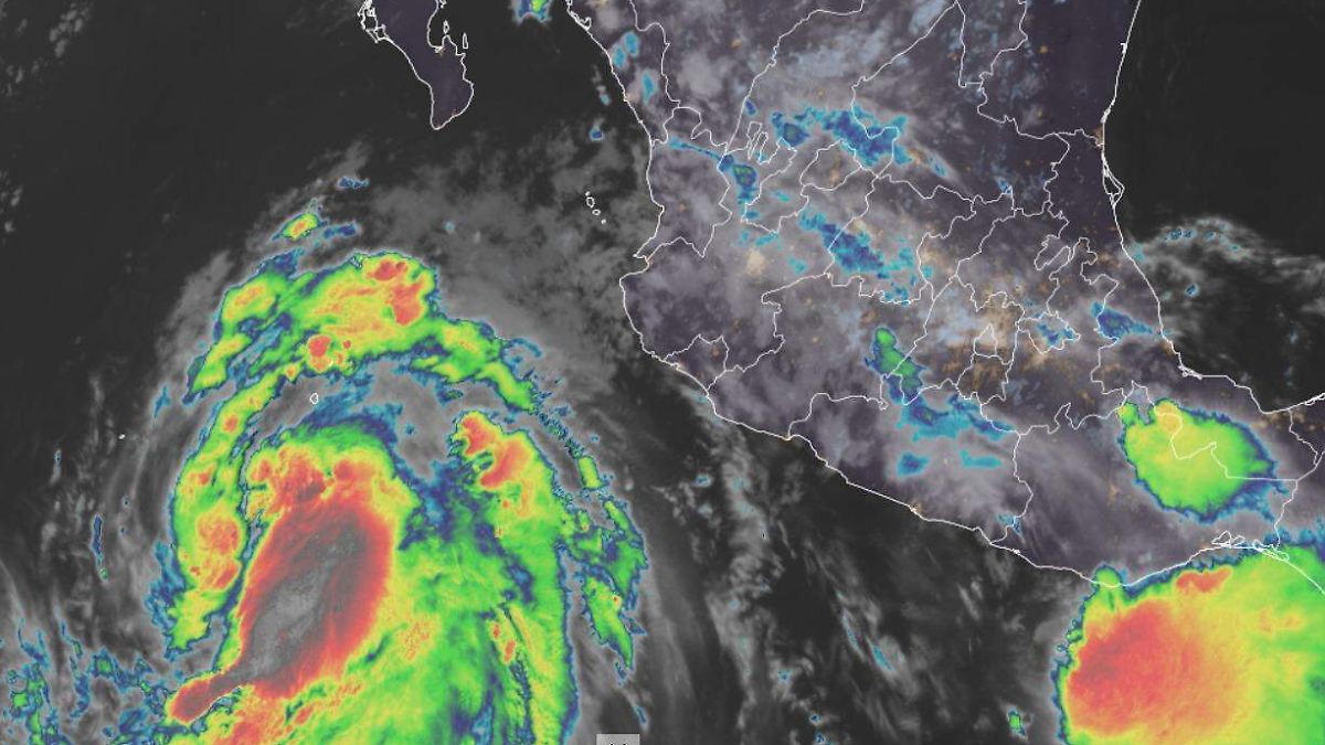 Tormenta tropical Marie amenaza con lluvias intensas en Jalisco este miércoles y jueves