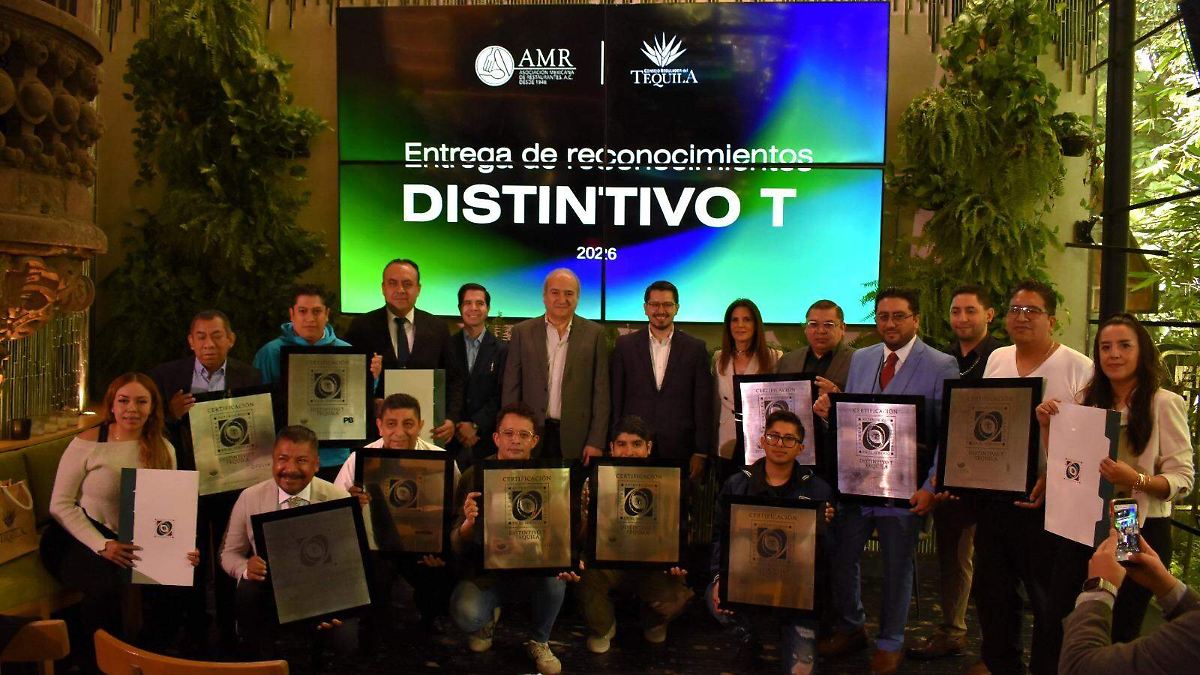 Impulsan la cultura del tequila: otorgan 16 Distintivos T en la Ciudad de México