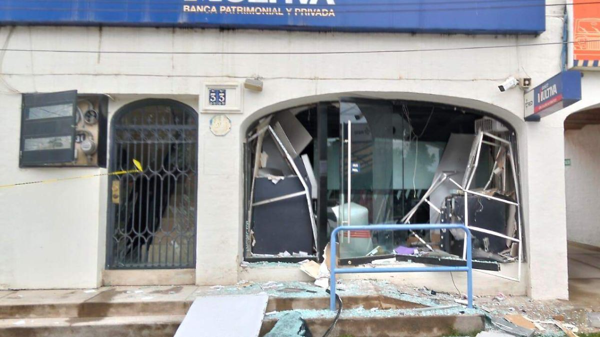 Explosión de cajero automático moviliza a las autoridades en Ajijic