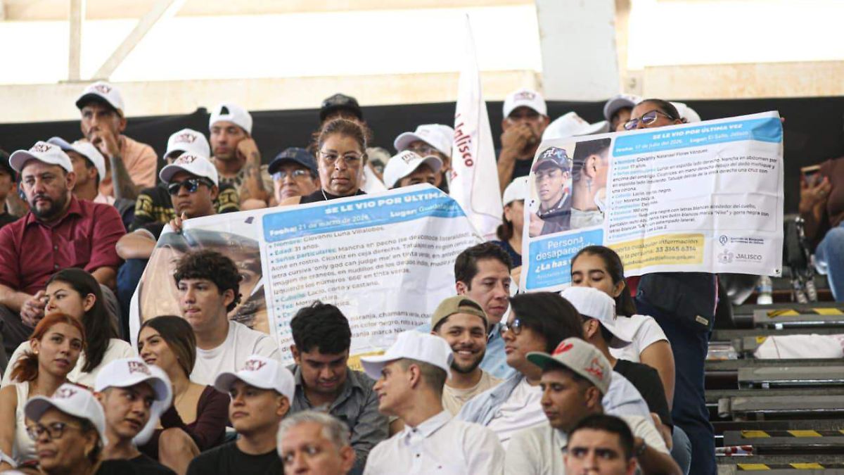 Madres buscadoras protestan en Jalisco ante la falta de atención de Claudia Sheinbaum