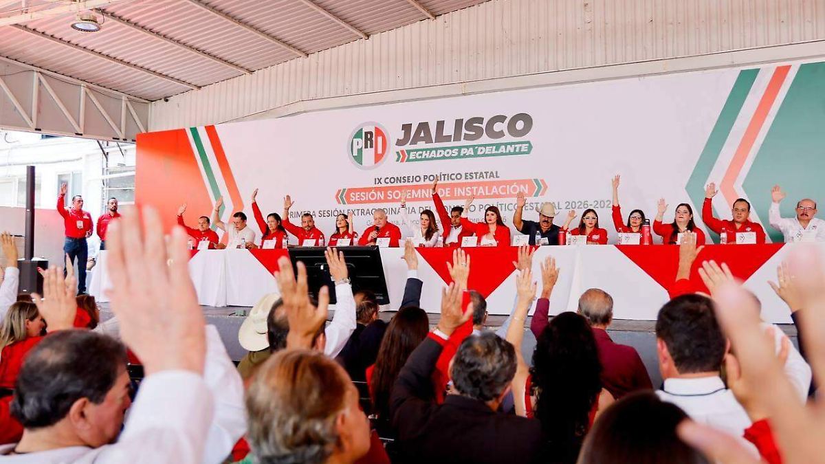 El PRI en Jalisco define su estrategia electoral rumbo a 2027