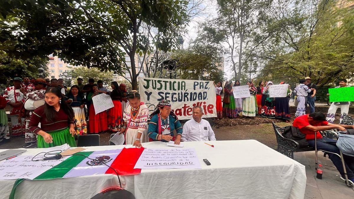 Habitantes de San Andrés Coamiata exigen seguridad ante ola de violencia en Jalisco