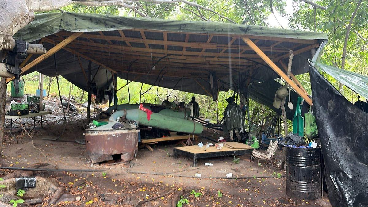 Desmantelan laboratorio de metanfetamina en Santa María del Oro, Jalisco