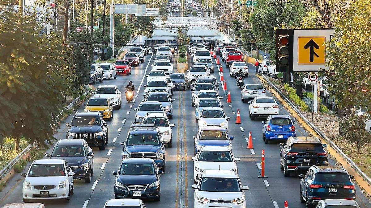 Policía Vial de Jalisco descarta ampliar el contraflujo en López Mateos