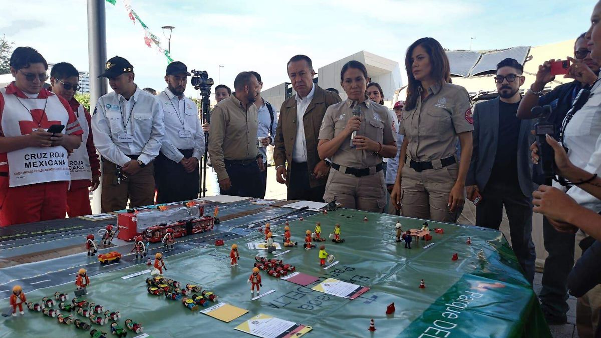 Guadalajara pone a prueba su capacidad de respuesta ante un sismo de gran magnitud
