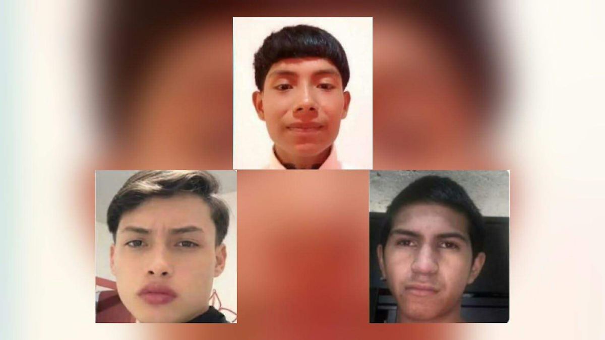 Emiten ficha de búsqueda por tres jóvenes desaparecidos en Zapopan
