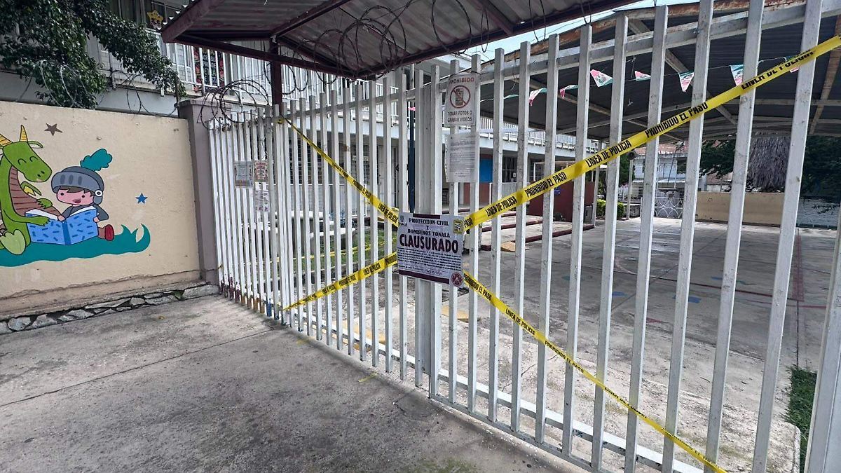 Clausuran preescolar en la colonia Jalisco por riesgos estructurales