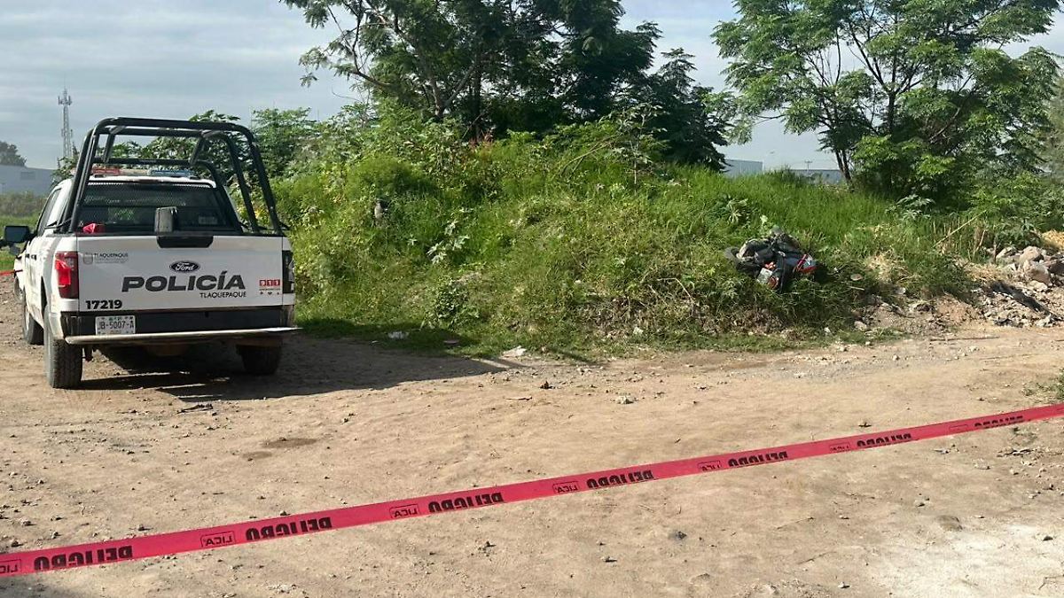 Abaten a presunto delincuente en Tlaquepaque tras persecución armada
