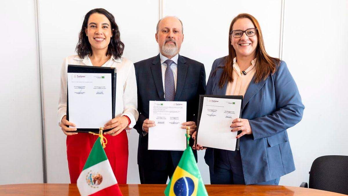 México y Brasil formalizan alianza estratégica para impulsar el turismo hacia 2028