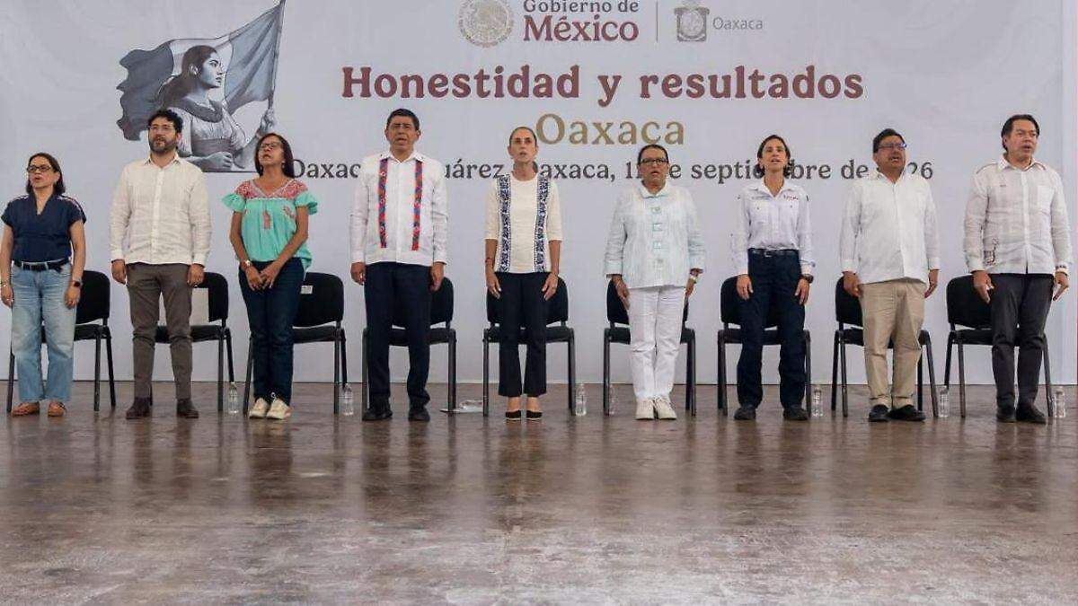 Mario Delgado destaca avances en infraestructura y becas educativas para Chiapas y Oaxaca