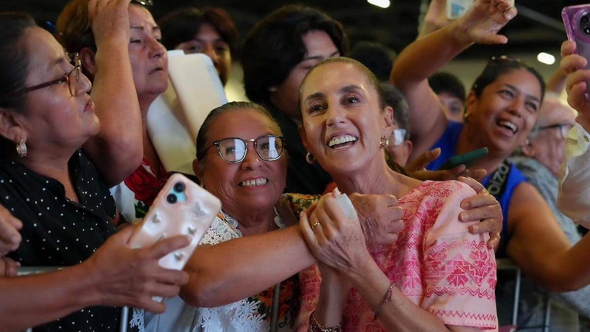 Impulsa Sheinbaum inversiones por 80 mil millones de pesos y programas sociales en Yucatán