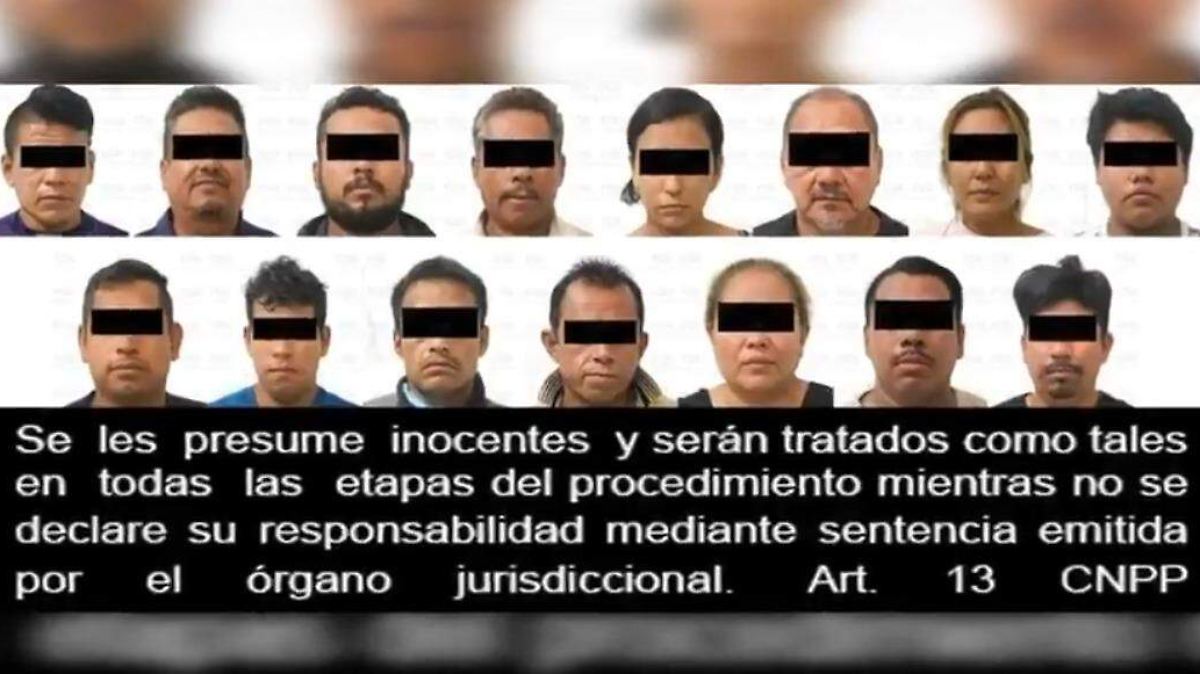 Vinculan a proceso a 15 presuntos integrantes de 'Los Ardillos' en Guerrero