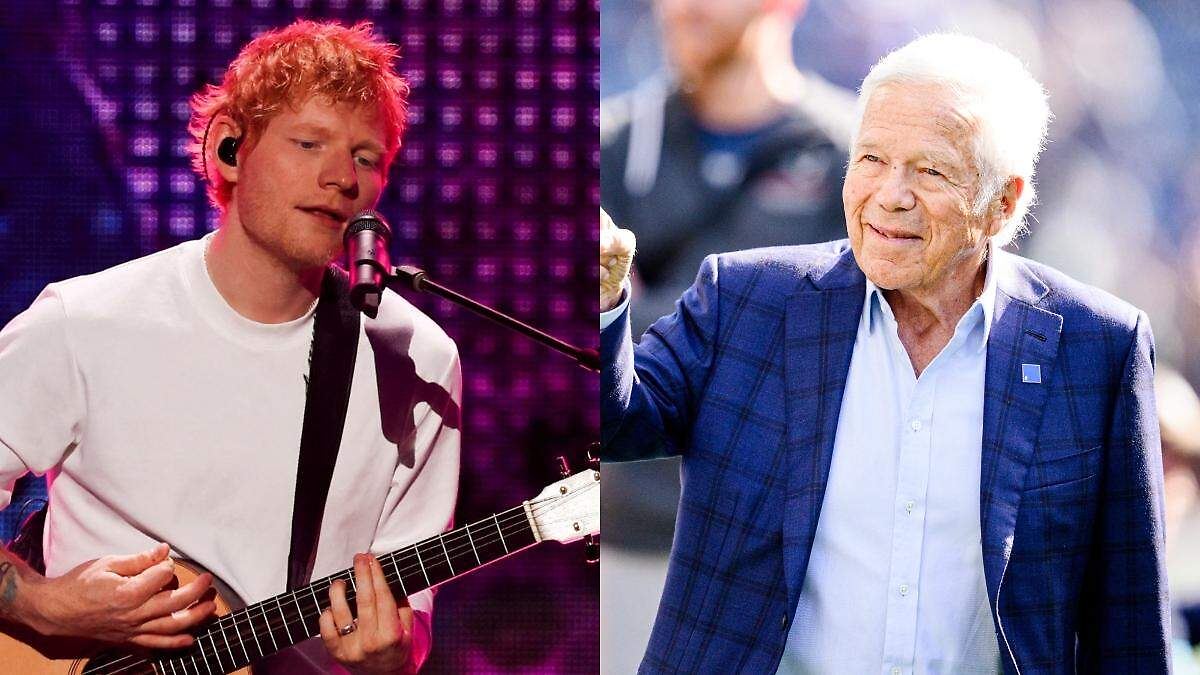 Robert Kraft en el centro de la controversia: Ed Sheeran y Macklemore protagonizan disputa