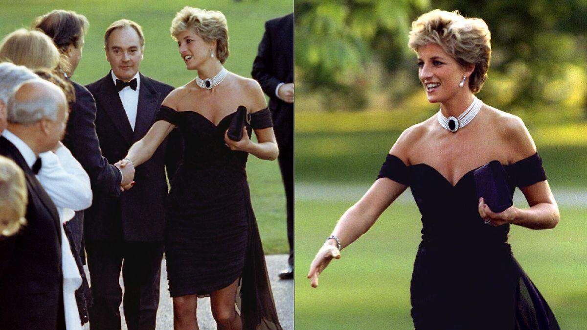 El icónico 'vestido de la venganza' de Lady Di será subastado en Nueva York