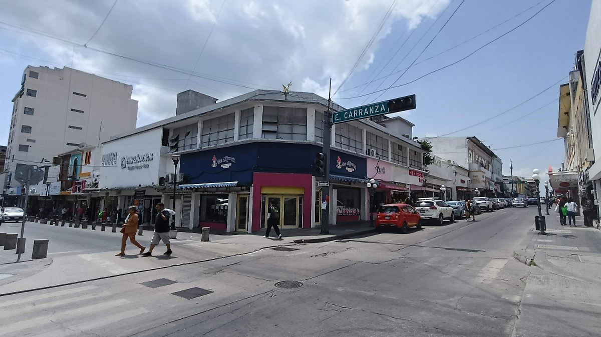 Comerciantes de Tampico exigen soluciones para frenar el abandono del centro histórico