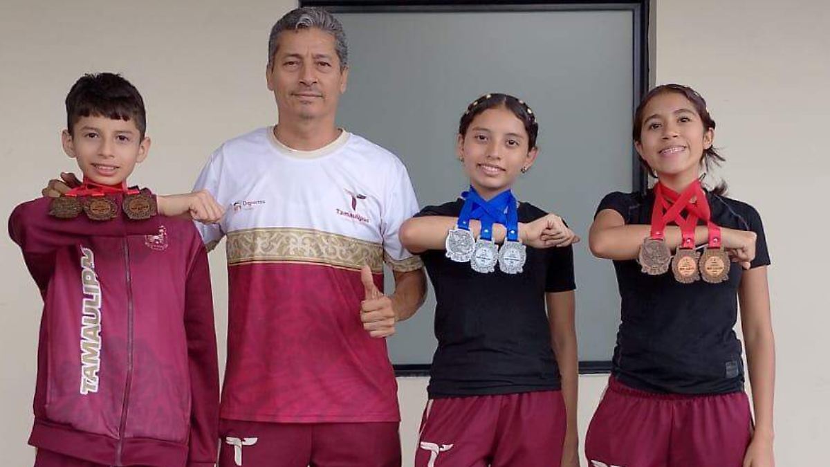Jóvenes de Tampico brillan con 9 medallas en el Campeonato Nacional de Levantamiento de Pesas