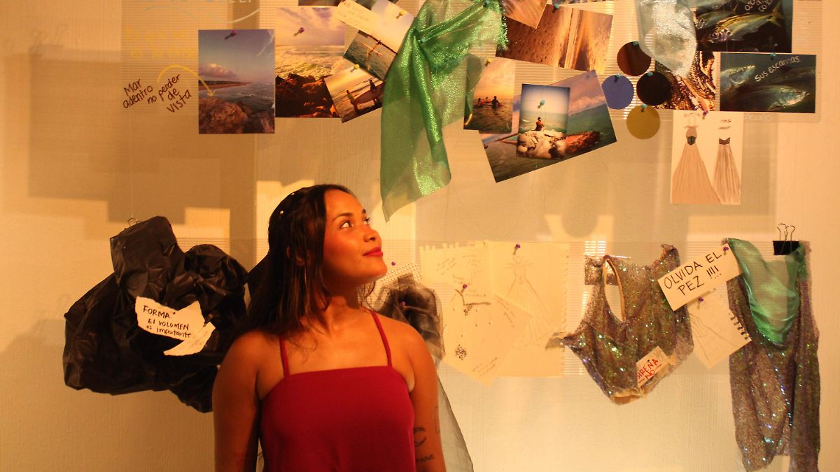 Analecia Tijerina explora la migración familiar a través del arte textil en Tampico