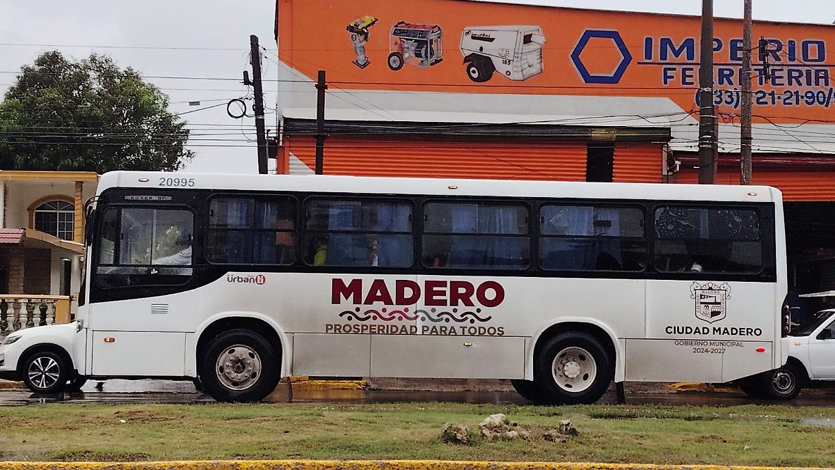 Implementan nueva ruta de transporte escolar para estudiantes en Ciudad Madero