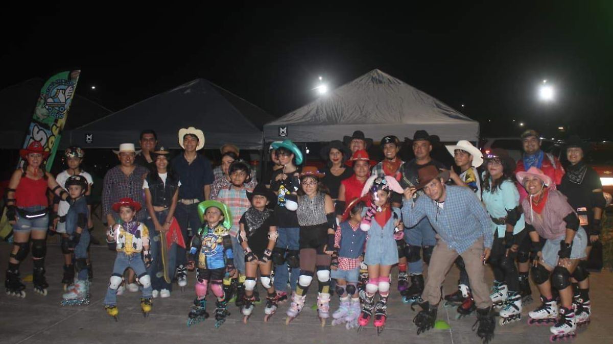 Tampico celebra el primer Roller Norteñón: una jornada de patinaje y tradición familiar