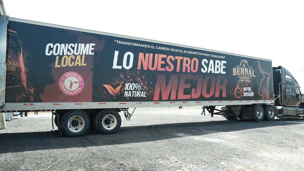 Carbón de Tamaulipas cruza la frontera: exportan más de seis mil paquetes a Texas
