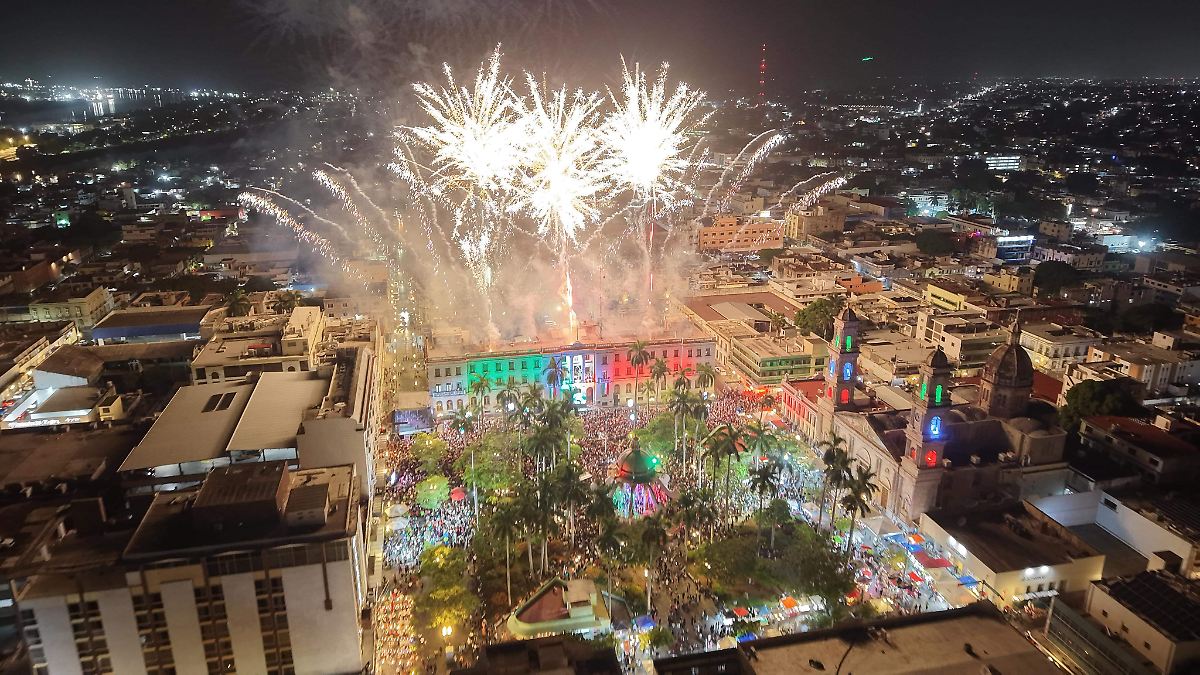 Tampico celebra con fervor el Grito de Independencia entre música y pirotecnia