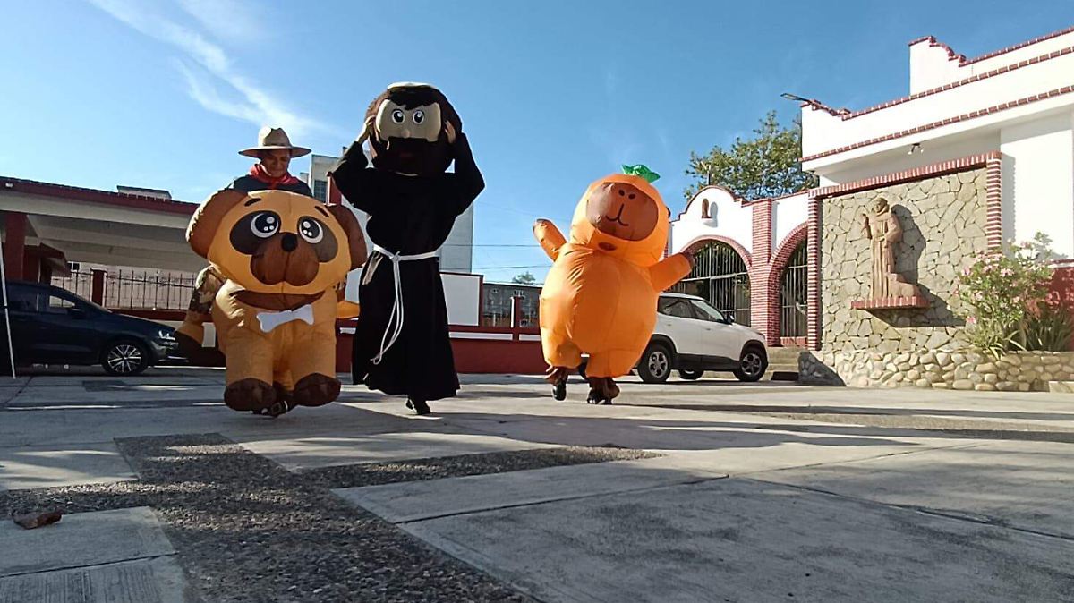 Ciudad Madero prepara carrera de botargas en honor a San Francisco de Asís