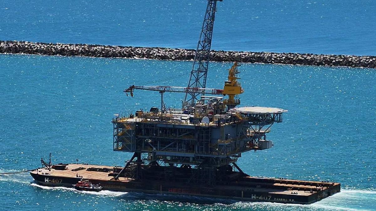 Concluye en Altamira la construcción de la mega plataforma Shell Manatee