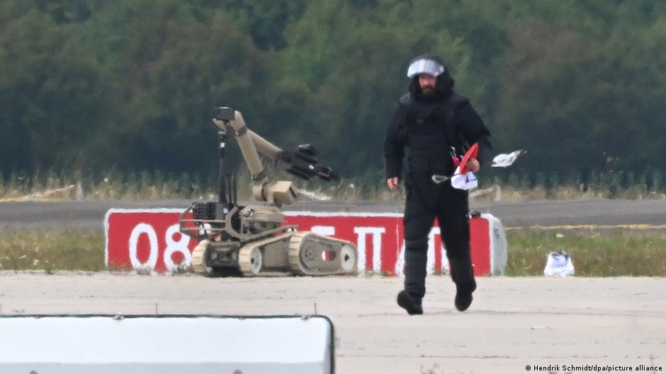 Investigan conexión internacional tras intento de ataque con drones en aeropuerto de Leipzig