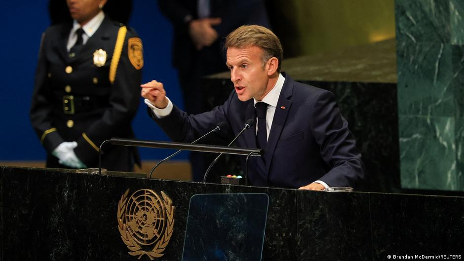 Emmanuel Macron advierte sobre el 'retorno a la ley de la selva' ante la ONU