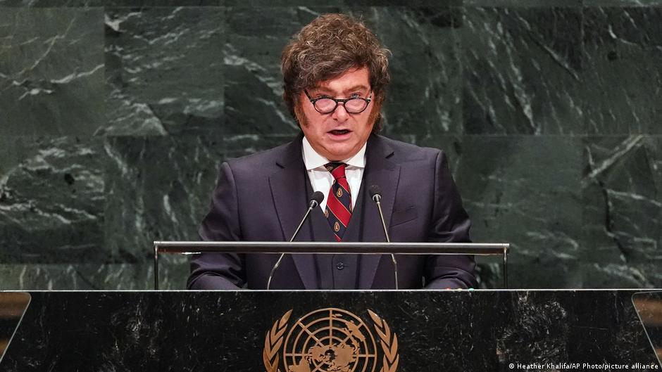Javier Milei arremete contra la ONU y la califica de "organización inútil"