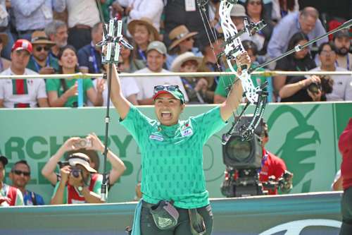 Dafne Quintero y Rodrigo González brillan en la Final de la Copa del Mundo de Tiro con Arco en Saltillo