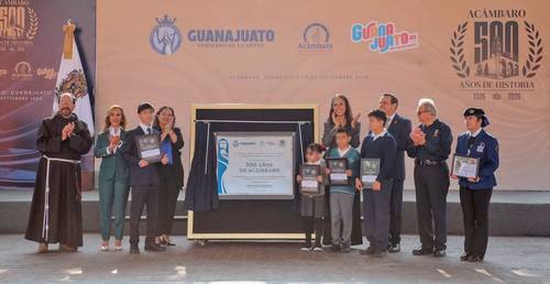 Acámbaro conmemora su quinto centenario con moneda especial y eventos históricos